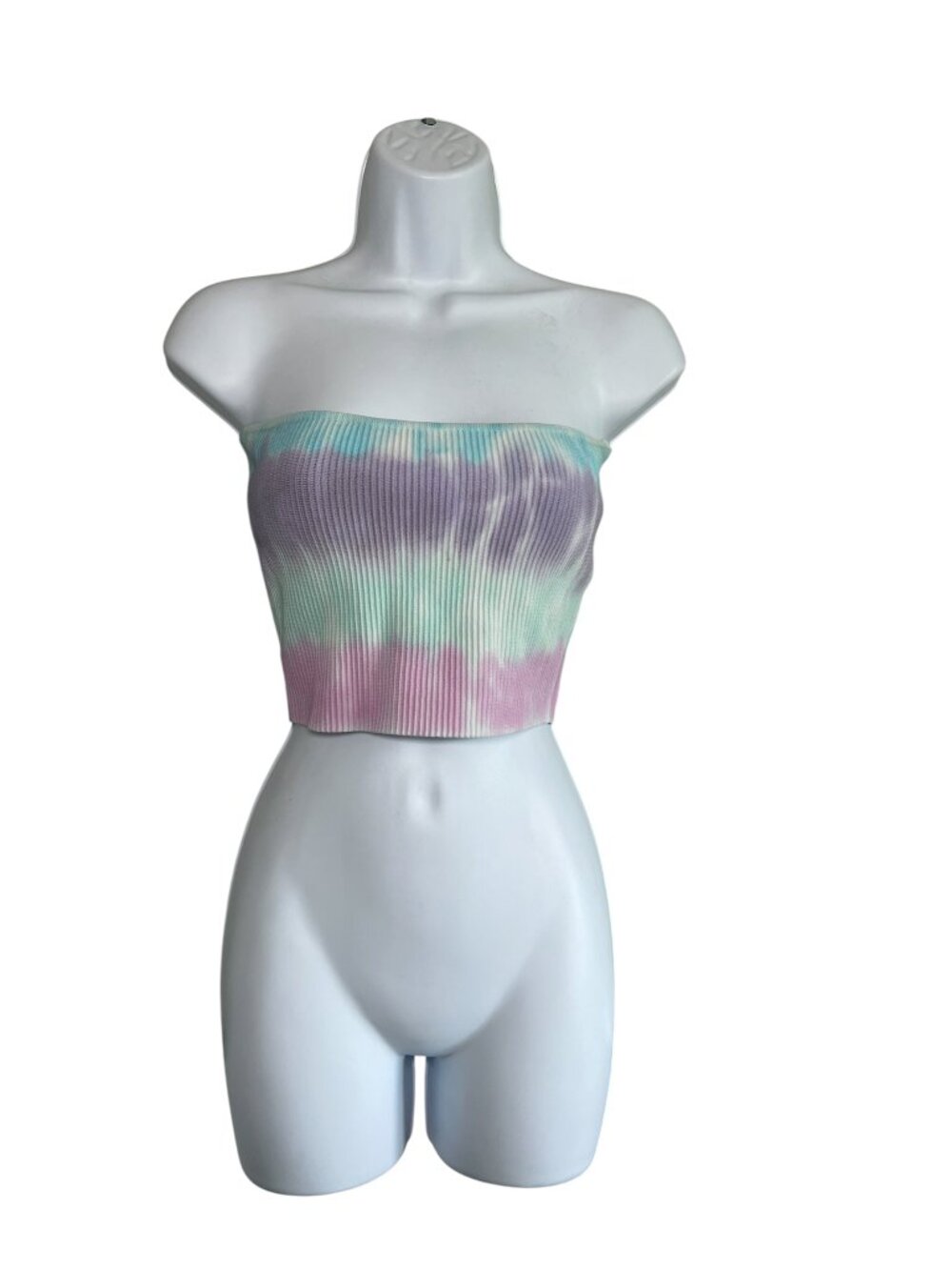 L.A. Hearts Tie-Dye Ribbed Tube Top